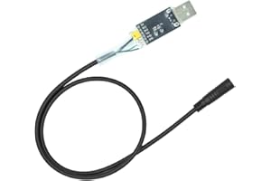FORBESTCY Câble de programmation USB BAFANG pour BBS01 BBS02 BBS03 BBSHD Kit de moteur d'entraînement moyen moteur de vélo électrique