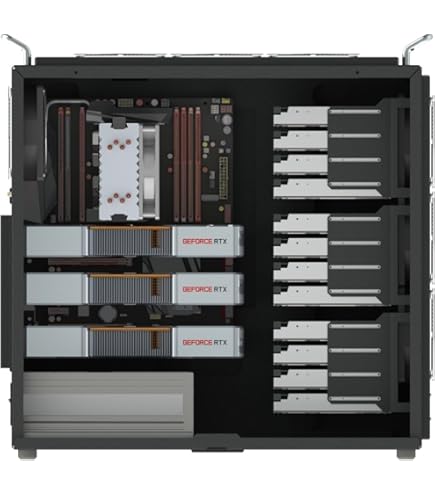 ASUS Vento 3600 ATX Tower Gaming Chassis (Black) : Amazon.in