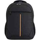 3 B&ouml;lmeli Okul Sırt &Ccedil;antası (Laptop B&ouml;lmeli) Siyah-Turuncu 2121