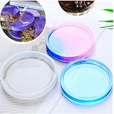 Tahtakale Wholesalers Epoxy Silicone Mold Coasters Round 11 CM