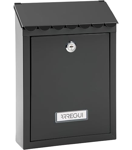 Cassetta Postale - Resistente All'Acqua | Nero - 8