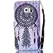 Samsung Galaxy S6 Edge Case with Strap,Samsung Galaxy S6 Edge Case Flower Pink,Samsung Galaxy S6 Edge Cover Wallet,TOCASO Flip Stand Case Folio Book Style Portable Carrying Protective Cases Covers Colorful PU Leather Anti Scratch Bumper Shell Money Pocket ID/Credit Card Holder Slot Magnet Case for Samsung Galaxy S6 Edge (Black Campanula)