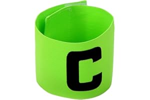 CIPLIKO Captain Armband,Multicolor Fußball Kapitänsbinde Gummizug Armband Klettverschluss Verstellbare Für Erwachsene Jugend Junior Größe Fußball Elastic Armbinden Geeignet Für Viele Sportarten