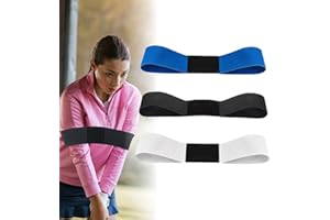 Lyivisk Lot de 3 bandes de swing de golf - Aide à l'entraînement auxiliaire de golf - Aide à l'entraînement de golf - Pour votre position de swing - Améliorez votre posture de swing