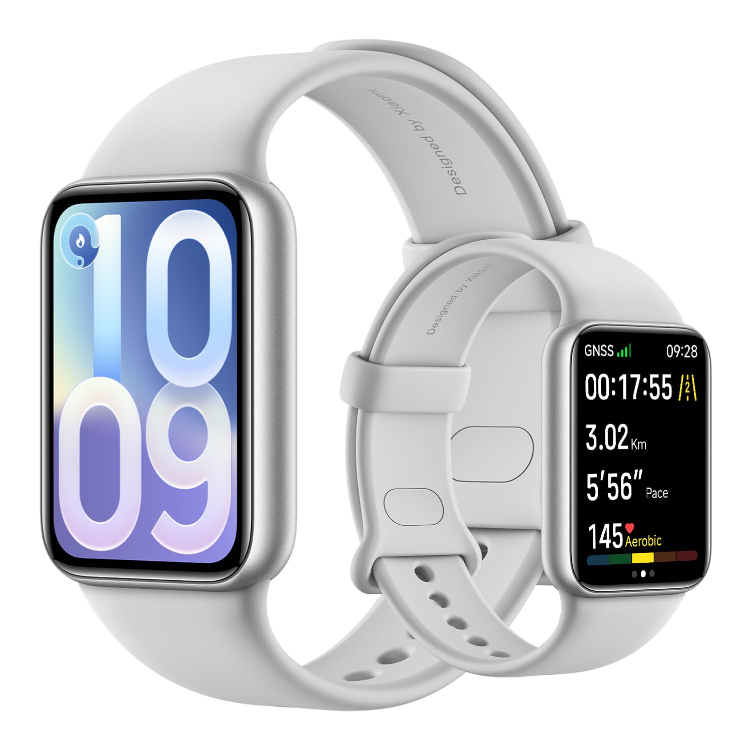 XIAOMI Smart Band 10 Pro, Pulsera Inteligente, 21 días, Plata | AMOLED 1,74", algoritmo de sueño mejorado, 21 días, Android/iOS, 150+ deportes, GNSS, 5 ATM
