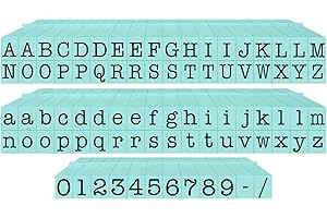 CONTACT USA Large 84 Piece American Typewriter Pegz Bundle