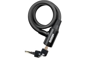 BONINBIKE CANDADO ESPIRAL 12 X 800 MM NEGRO