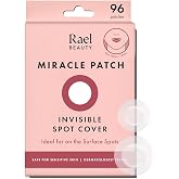 Rael Miracle Invisible Grains Patches (2 Sizes, 96 Count) | Korean Skincare, Ultra-Thin Edges, Hydrocolloid, Acne Pimple Patc