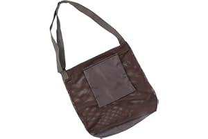 Septpenta Sac de Chasse Aux Champignons, Sac de Collecte Pliable avec Sangles Réglables en Longueur, Très Respirant, Sac de Collecte en Maille, Sac Banane, Adapté Aux Sacs de Recherche Alimentaire