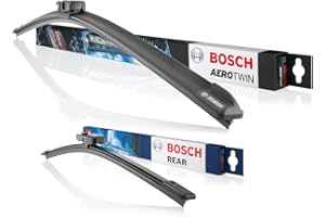 BOSCH BUNDLE Set Bosch Wischer Wischerblatt Wischerblätter Scheibenwischer Scheibenwischerblätter Aerotwin A555S + Heckwischer Heckwischerblatt Heckscheibenwischer A282H