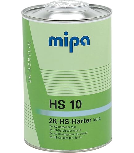 Mipa CC8 Vernis Transparent + Durcisseur HS10 7,5L Kit