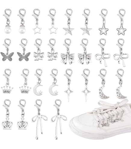 Set Da 45 Ciondoli E Spille Decorative Per Calzini - Con Perle, Strass E Spille Da Balia Dorate - Accessori Moda Per Scarpe E Abbigliamento