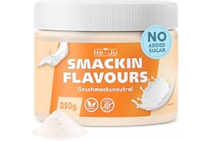 ‎HE-JU He-Ju Flavour Pulver Geschmacksneutral 250g, vegan, das einzige Geschmackspulver ohne Geschmack zum Süßen