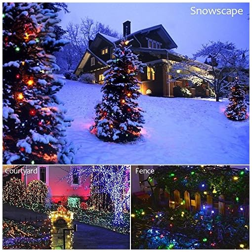 CITRA 45M Black Wire Fairy String Tree Twinkle Lights 8 Modes for Diwali Christmas Party, Outdoor, Garden, Wedding, Home Decoration (Multi) - Image 8
