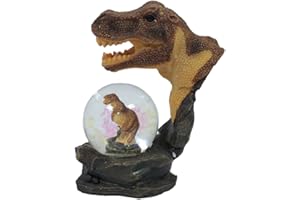 PIA International Glitzerkugel Dinosaurier Schneekugel Tier Tiere T-Rex Dino Schneekugeln