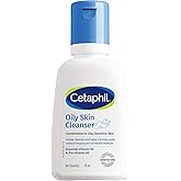 Cetaphil Oily Skin Cleanser Face Wash 60 ml | Deep Cleansing for Oily, Acne Prone Skin | Gentle Foaming, Non-Irritating, pH B