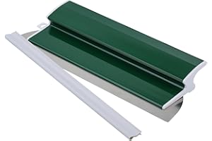 STARVORTEX Speed Skim Plastering Tools, Durable 15.8in/40cm Drywall Skimming Blade, Ergonomics Plastering Spatula, Flexible Stainless Steel Skimming Spatula, Rendering, Flooring, Drywalling & Plastering Tools