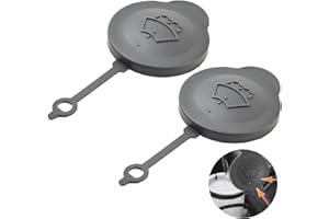 BAMYLI 2 Stück Scheibenwaschdeckel für Nissan Micra K13 (2010-2016) OEM 289131HA3A Wassertankdeckel Wohnmobil, Wohnmobil Wassertankdeckel, Auto-Flaschenverschluss Wassertankdeckel