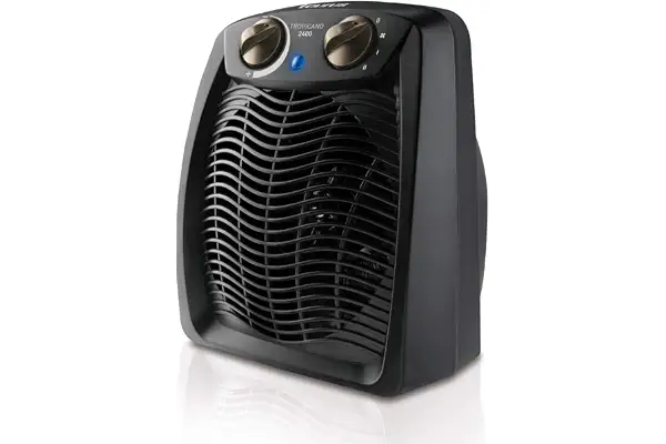 Taurus Tropicano 2400 Calefactor Eléctrico 2400W, Termostato, Ventilador | 2 potencias (1400 y 2400 W), protector térmico y asa; hasta 24 m²