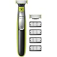 Philips QP2530/30 OneBlade, Rade, Regola e Rifinisce con 4 Pettini Regolabarba e 1 Lama di Ricambio Inclusa