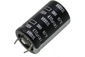 5x Elko Kondensator radial 470µF 200V | Snap-In Elektrolytkondensator bis zu 85°C | 470uF Electrolytic Capacitor from United Chemi-Con