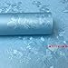 Produktbild ZCHENG 60 cm Breite 3 m PVC-selbstklebende Tapete auf die Landschaft und Cozy European Style Schlafzimmer Wohnzimmer Wallpaper Wasserdicht Große Mengen, Blau, 690409