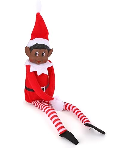 The Elf On The Shelf Frost Pips - Bébé Elfe Fille Aux Yeux Marrons Dans Fleur Givrée - Collection Noel
