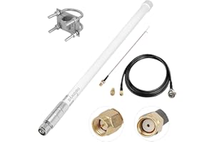 Nelawya Outdoor LoRa Gateway 5.8dBi 868MHz Antenne Omni Directional Fiberglass N Type Male LoRawan Antenne für Meshtastic LoraWan RAK Nebra Bobcat Sensecap Helium Hotspot HNT Mining Miner