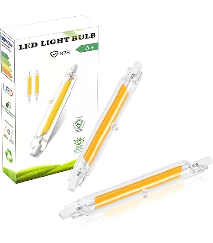 R7S LED Stab 78mm Dimmbar 20W – Ersatz Für 200W Halogen, 4500K Naturweiß, 360° Abstrahlwinkel, 2er Pack