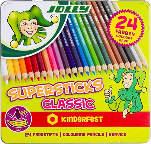 Jollysupersticks Classic 24 Farbstifte ClassicThe Forest Stewardship Council