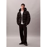Calvin Klein Kapitone Kap&uuml;şonlu Mont Erkek, LV04LD517G UB1