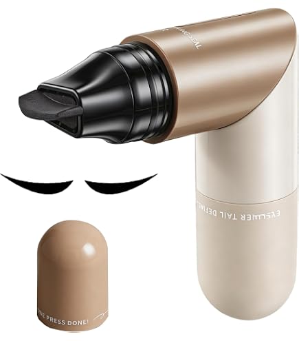 Eyeliner Feutre Double Embout - Noir, Avec Tampon Pinup Pour Virgule Parfaite, Neuf Sous Blister