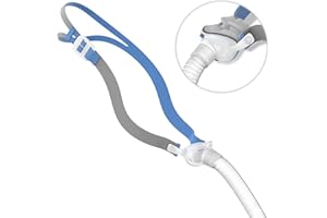 Juego Completo de Recambio de Armazón Tubular para P10, Arnés de Tubo Compatible con Airfit P10, Accesorios de CPAP de BlessEase (sin almohadilla)