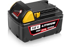 Goodexo M18 Repuesto para Milwaukee Batería 18V M18B 48-11-1840 48-11-1850 48-11-1828 48-11-1815 48-11-1820 48-11-1852 48-11-1822 para Milwaukee batería 18V