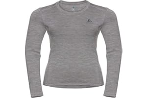 Odlo Femme T-Shirt Fonctionnel à Manches Longues Merino 199