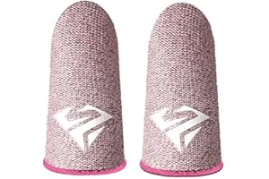 MORNINGMO 1 Paar Gaming Fingerhülsen Daumen Finger Kinderbetten Fingerspitzen Abdeckung für Handy Spiele Gaming Finger Ärmel Finger Kinderbetten für Handy Spiele Sensitive Mobile Touch Feel