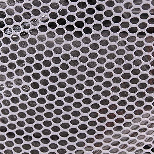 Hengsong Kleider Unterwäsche Socken Mesh Wäschebeutel Wäschesäcke Wäschenetz mit Zugkordel für die Waschmaschine (XL, Coarse mesh) - 6