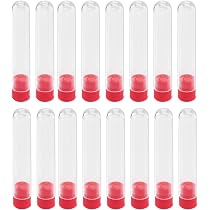 10 Stück 2ml Glas-Reagenzgläser Mit Originalitätsverschluss – Klar, 12x43 Mm, Für Öle & Parfum