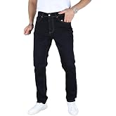 MYRAB DENİM Erkek Regular Fit Kot Pantolon, Zift Lacivert