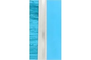 Pracht Creatives Hobby 7074-20895 Decorazioni Mix Turchese/Argento, 3 Mezze Piastre Circa 200 x 50 x 0, Incluse Strisce di Cera, per Modellare e Decorare Candele, Turquoise Silver, 200 x 100 x 0,5 mm