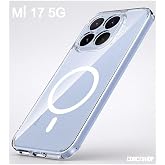 CONSTRAIN Xiaomi 17 5G İ&ccedil;in Sararmaz Kamera Korumalı Mika Sert Parlak Şeffaf MagSafe İle Uyumlu Telefon Kılıfı Arka Kapak - Ş
