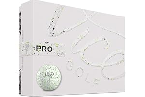 Vice Golf PRO 2020 | 12 Golf Balls | Features: 3-Piece cast Urethane, Maximum Control, high Short Game Spin | More Colors: NEON Lime/RED | Profile: Designed for Advanced Golfers