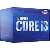 Intel Core i3-10100F Processor 4 Core, 3.6 GHz Socket LGA 1200, Comet Lake 6MB Smart Cache Desktop Processor Boxed, BX8070110