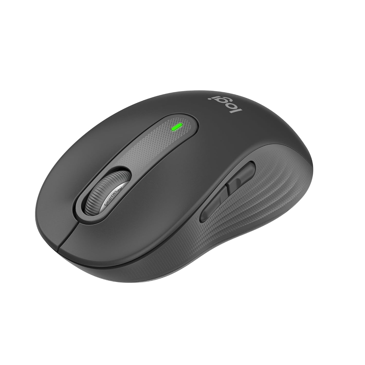 Logitech Signature M650 Kabellose Maus - für kleine bis mittelgroße Hände | 2-Jahres-Batterie, Leise Klicks, Anpassbare Seitentasten, Bluetooth, Kompatibilität - Graphit