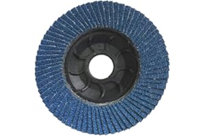 IAM 200 Pezzi Flap Disc | Dischi smerigliatrice | Dischi Lamellari Professionali Abrasivo Zirconio | blu│ 115X22 mm │ grana 40-60-80 | Dischi Abrasivi Lamellare (GR. 60)
