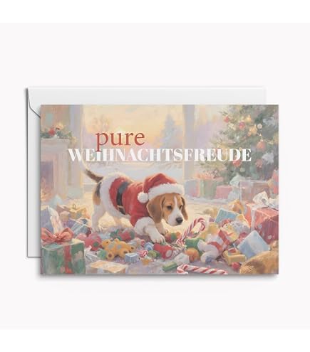 Wrendale - JX106 - Karte, Weihnachten, Hunde Produktbild-Vorschau 13