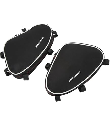 Sacoches De Protection Pour Cadre Moto Honda XL1000 Varadero 2007-2013 - Étanches, Fixation Rapide - Paire