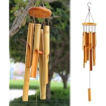 Scacciapensieri In Legno Di Bambù Koshi - 135 G, 16,5 Cm - Per Rilassamento E Meditazione - Foto 10