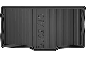 IMJ-GLOBAL Vasca Baule per Bagagliaio auto DryZone compatibile con FIAT Panda III 2012 in poi su misura in gomma | Tipo auto: hatchback | Materiale TPE durevole | Robusto e durevole