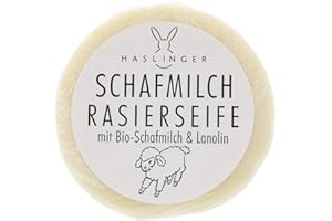 Haslinger Shaving Soap, 60 g, Sheepmilk